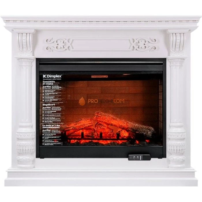 Каминокомплект Dimplex Nation - Белый дуб с очагом Symphony 30 inch DF3020-EU