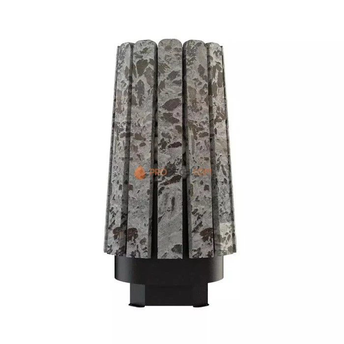 Дровяная банная печь Grill’D Cometa 180 Vega Short Stone Pro (Серпентинит)