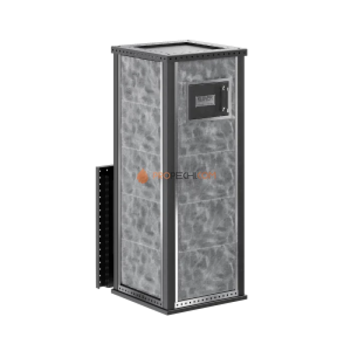 Дровяная печь для бани Klover RT 35-RV 310S ( Талькомагнезит, Design 01 )