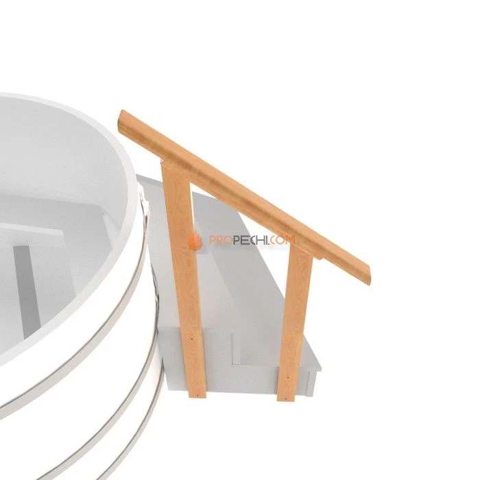 Перило BentWood для подиума лиственница натуральная