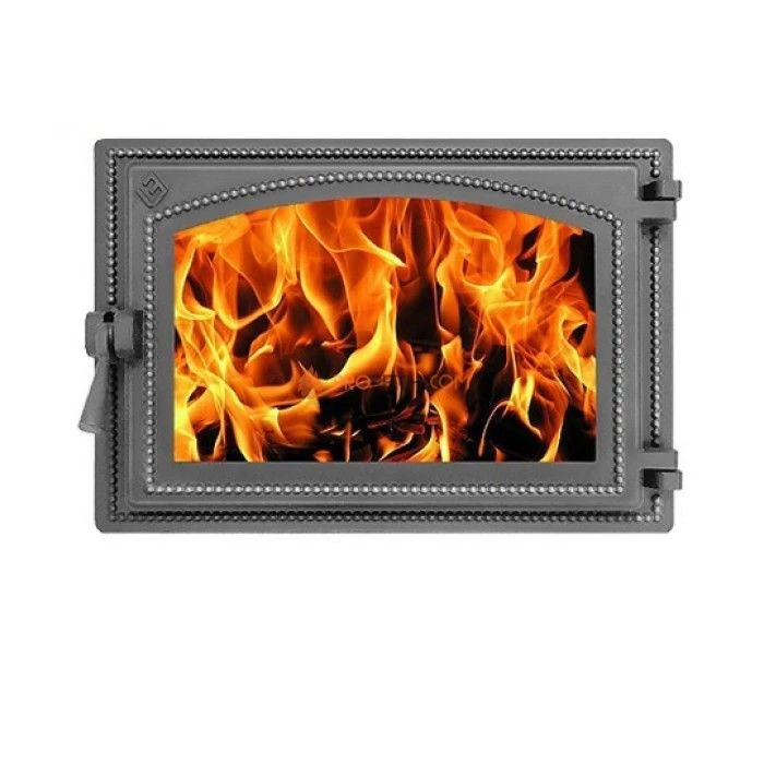 Каминная дверца Везувий 230 (антрацит)