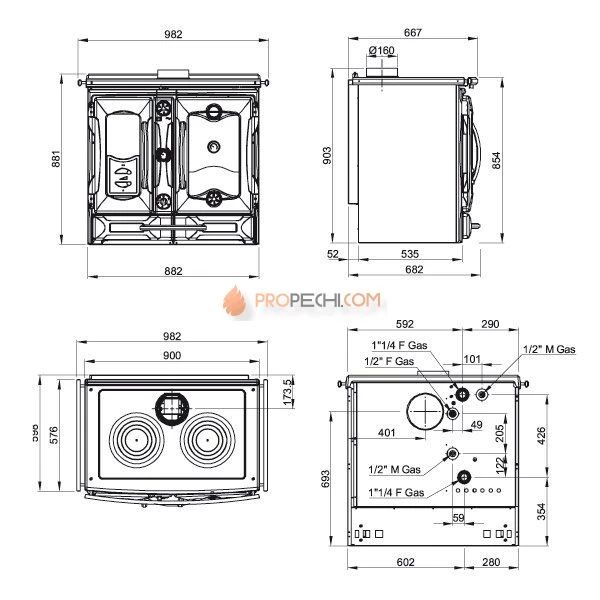 TermoSuprema Compact D.S.A. Crema