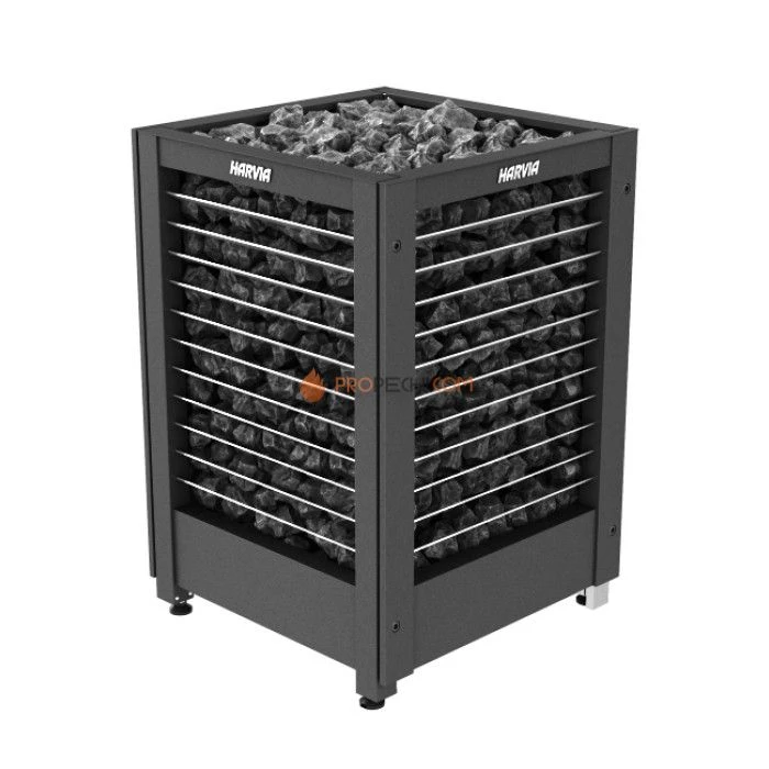 Электрическая печь Harvia Modulo MD135GL Black (без пульта)