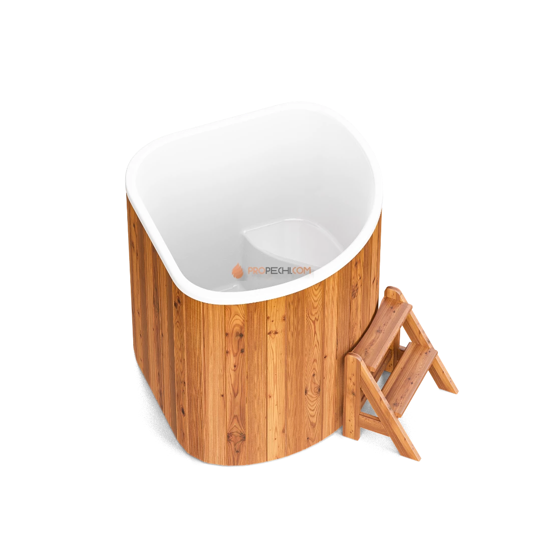 Купель композитная POLARSPA CORNER 130 Термососна