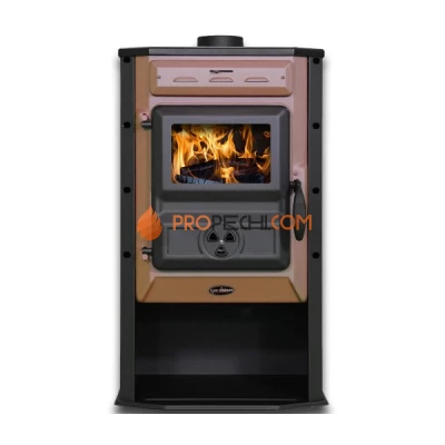 Печь с водяным контуром Tim System Carobna Hydro коричневая