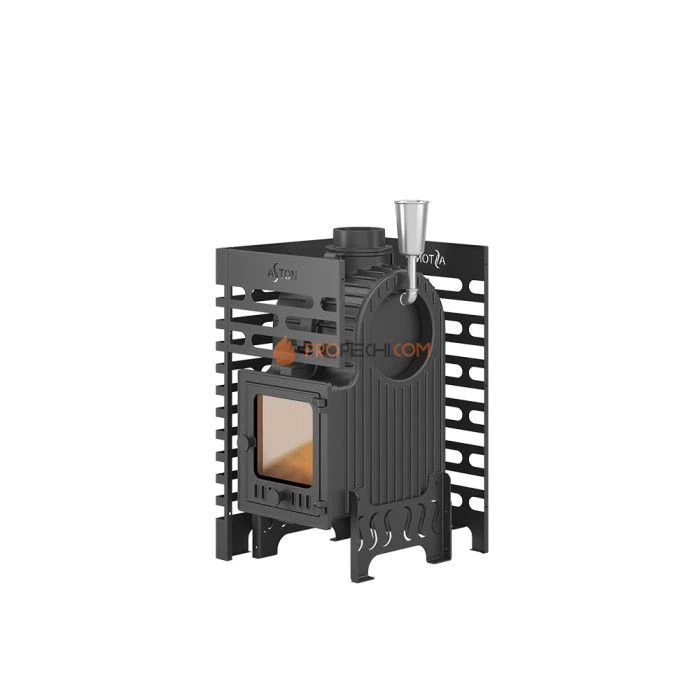 Чугунная печь для бани ASTON Шторм 16 (ДТ-4С) б/в