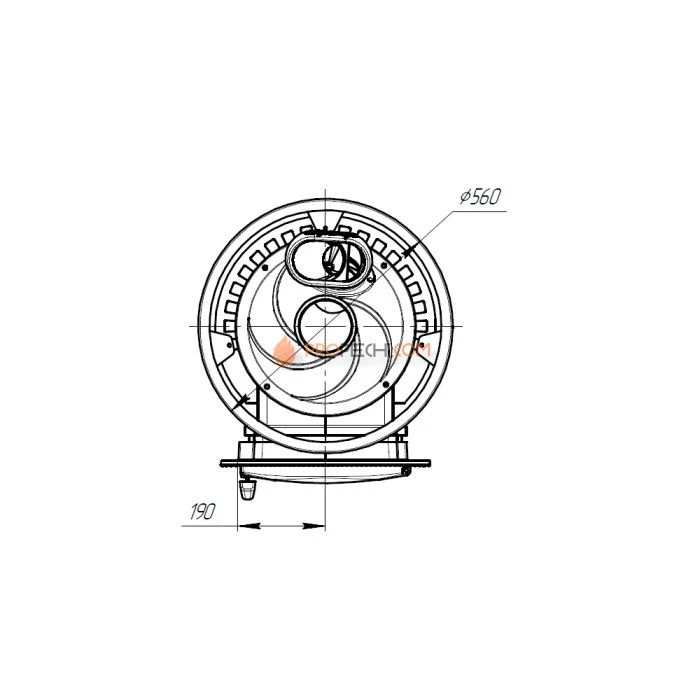 Печь банная «Атмосфера М КТТ» сетка нержавейка