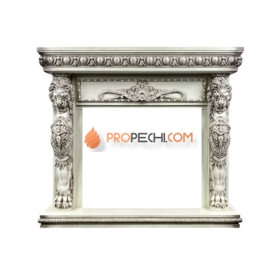 Портал Dimplex Windsor - Слоновая кость с патиной