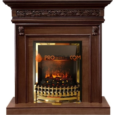 Каминокомплект Dimplex Valletta - Темный дуб с очагом Atherton