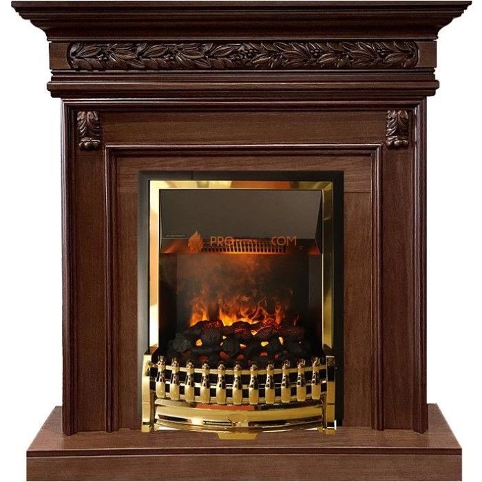 Каминокомплект Dimplex Valletta - Темный дуб с очагом Atherton