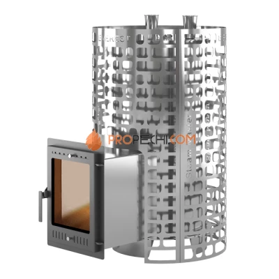 Дровяная печь для бани Эверест Steam Master 60 INOX (320М)