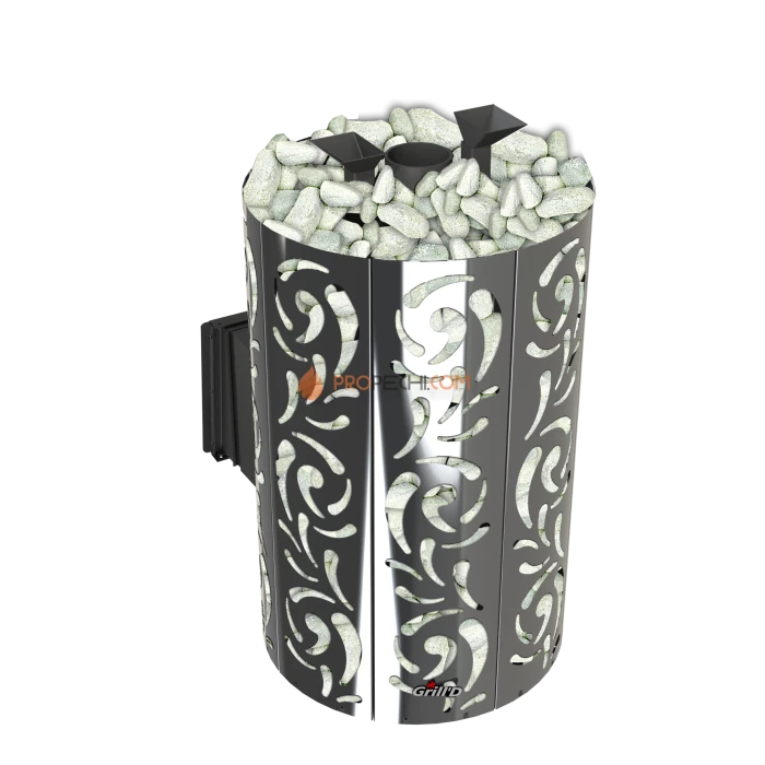 Дровяная банная печь Grill’D Violet World Long Window Max Pro