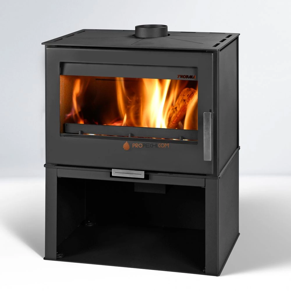 Печь-камин Thorma BILBAO UNI, черная