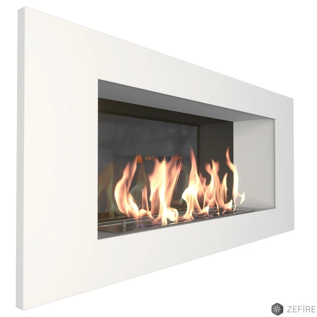 Биокамин Zefire Elliot 900 белый со стемалитом