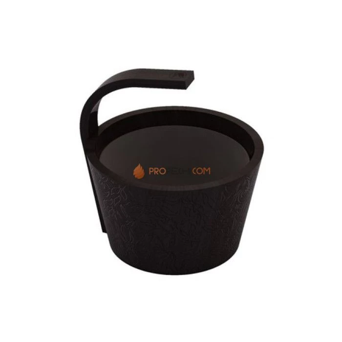 Ведро SAWO Dragonfire 300-BL-DRF (чёрный цвет, 9 литров)