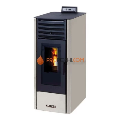 Отопительная печь Klover DEA ECO 8 (слоновая кость)