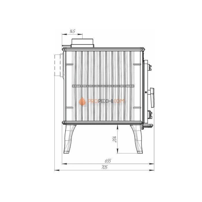 Печь-камин Атмосфера Маэстро