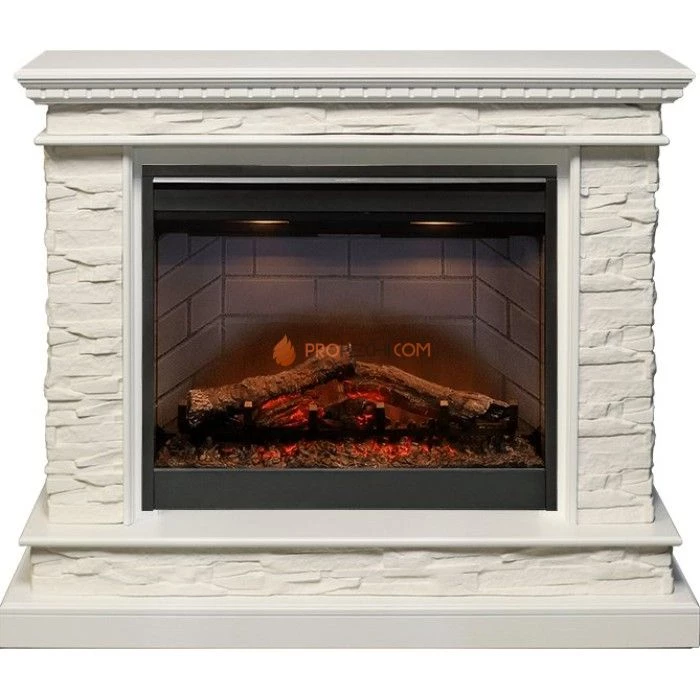 Каминокомплект Dimplex Calgary - Белый / Сланец белый с очагом Symphony 26 inch DF2608-INT