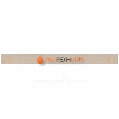 Вентиляционная решетка Kratki LUFT 90x1000 мм. бежевая