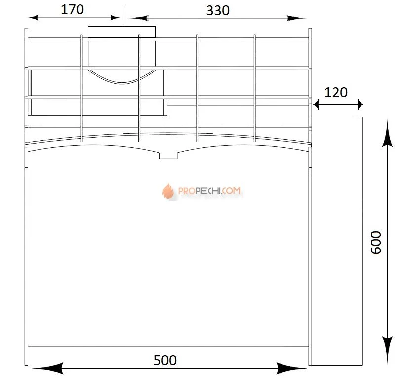 Банная печь Царь Печи Добрыня Арка