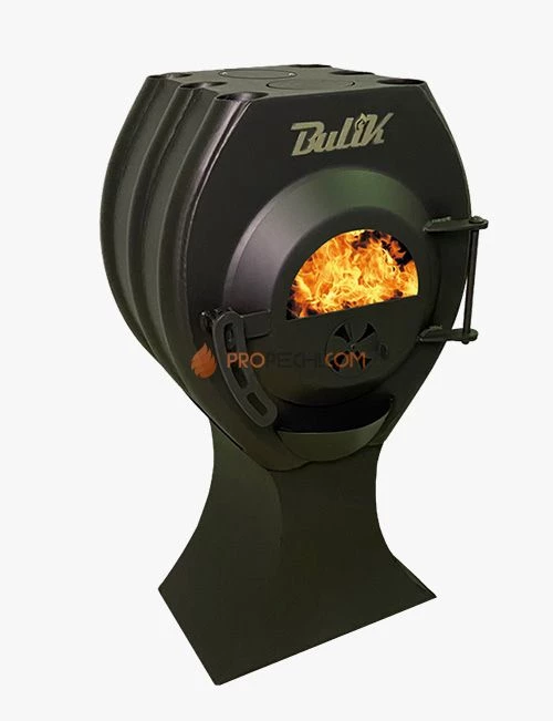 Отопительная печь Березка BuliK 100 PLUS Стекло