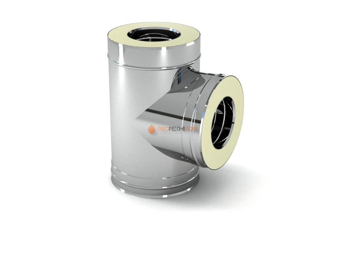 Тройник Дуо 90* ТРД-Р 304-0.8/430 D200/300