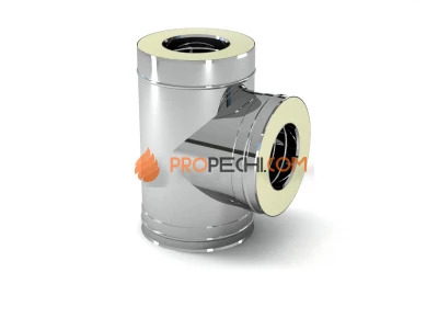 Тройник Дуо 90* ТРД-Р 304-0.8/430 D200/300