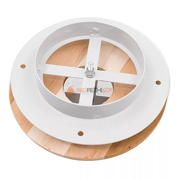 Вент. тарельчатый клапан Хозяин дачи Alder Wood (ольха) D=125