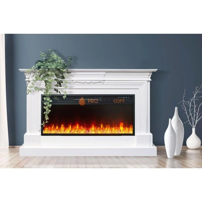 Каминокомплект Royal Flame Chelsea - Белый с очагом Jupiter FX New