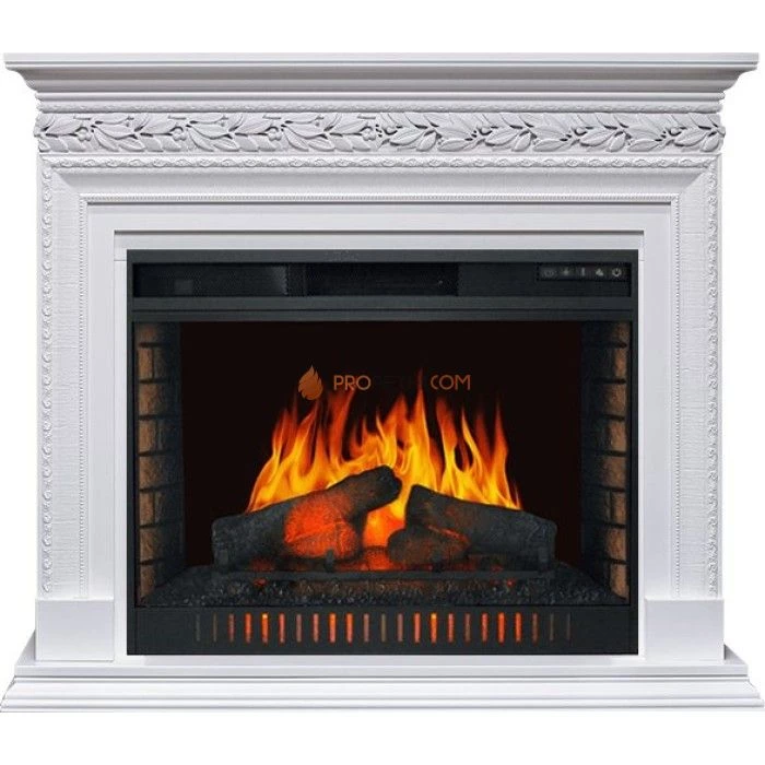 Каминокомплект Royal Flame Valletta - Белый с очагом Vision 30 EF LED FX