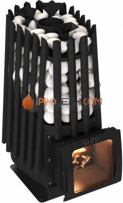 Банная печь Grill'D Cometa Vega 350 Short Window Max Pro