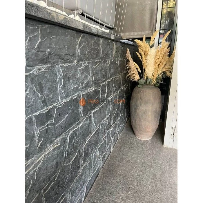 Панель Черный сланец машрум (400х200мм) упак. (1шт/0,08м2)