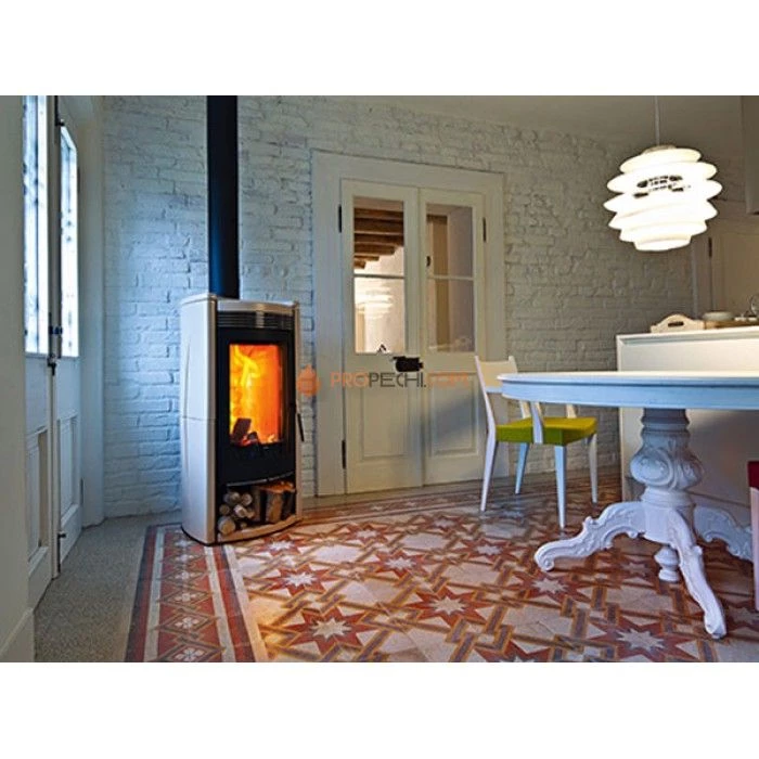 Печь-камин MCZ Quasar Ceramica Bordeaux