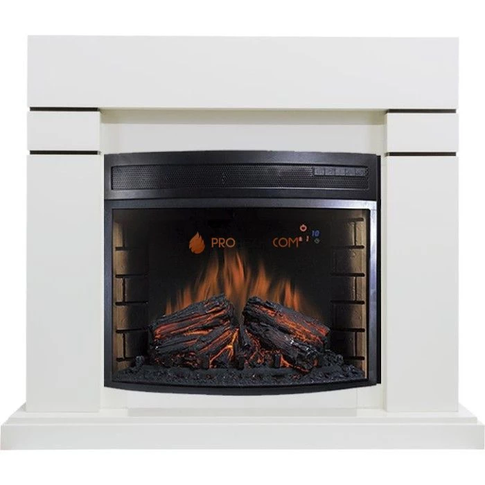 Каминокомплект Royal Flame Lindos - Алебастр с очагом Dioramic 28 LED FX