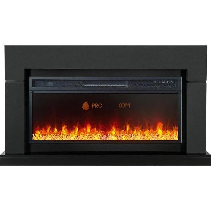 Каминокомплект Royal Flame Lindos Graphite Grey (Ширина 1470мм) с очагом Vision 42 LED