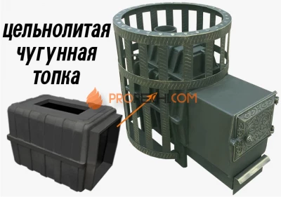 Банная печь Березка Корвет 18 ДТ-3С