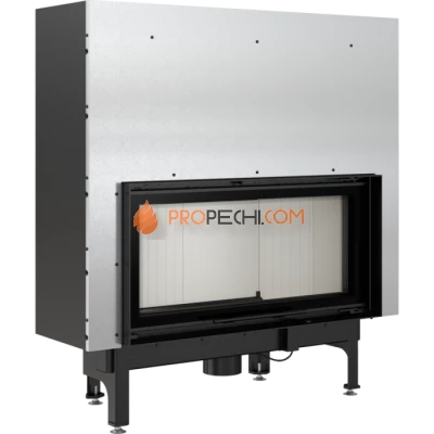 Каминная топка стальная Kratki NADIA/14/G (гильотина) (14 кВт)