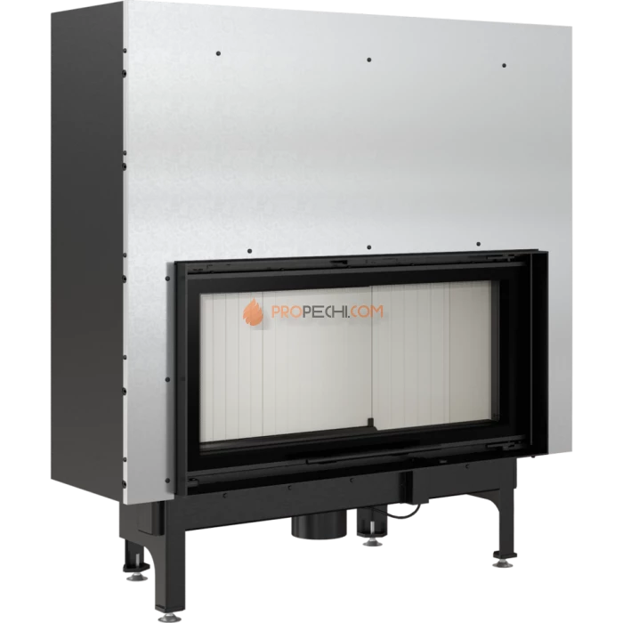 Каминная топка стальная Kratki NADIA/14/G (гильотина) (14 кВт)