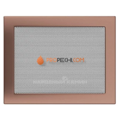 Вентиляционная решетка Kratki 200х275 мм. медь гальванизированная