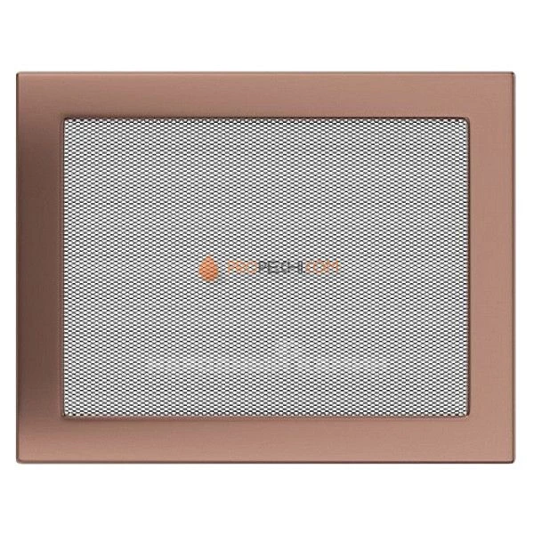 Вентиляционная решетка Kratki 200х275 мм. медь гальванизированная