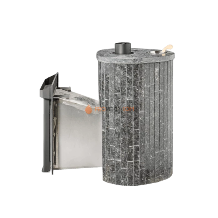 Дровяная печь для бани Ферингер Макси До 38 м³ - Пироксенит наборный