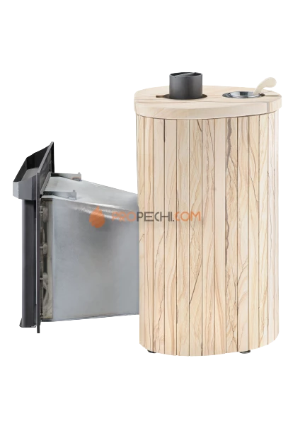 Банная печь Ферингер Малютка "Окаменевшее дерево" цельный