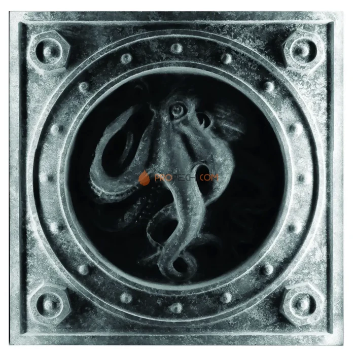 Изразец Осьминог 106 Talc