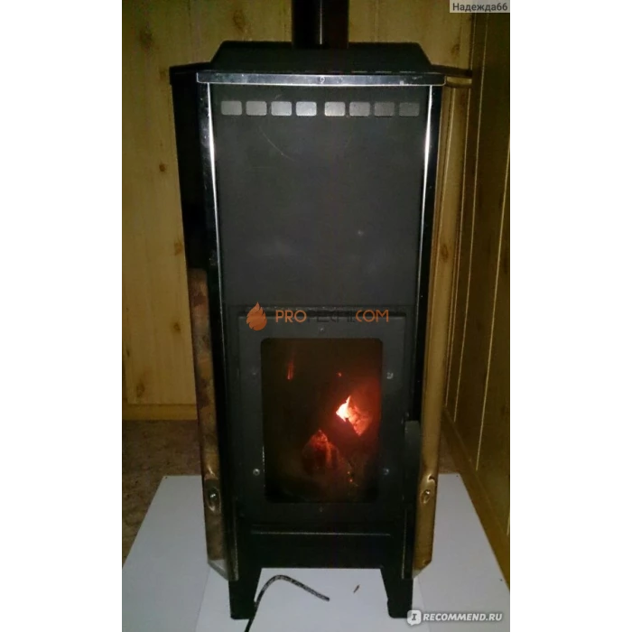 Отопительная печь Теплодар Вертикаль металлика