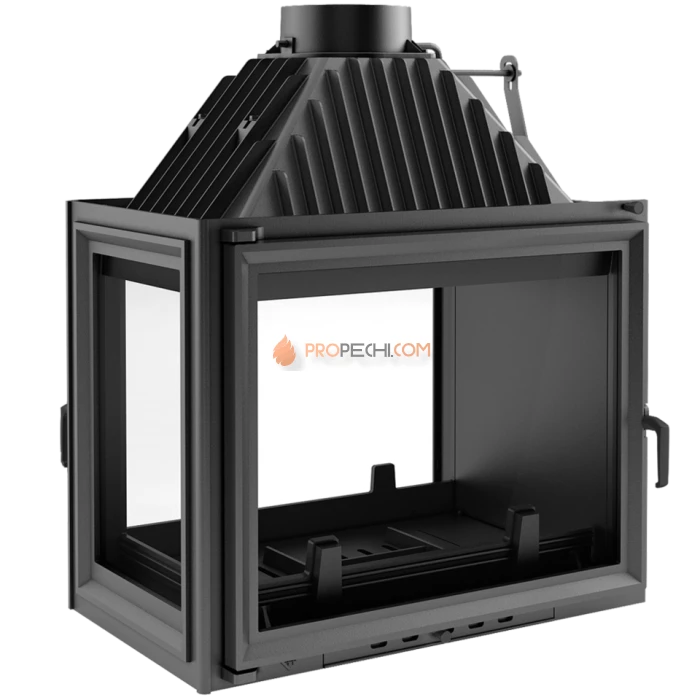 Каминная топка Kratki Amelia/LT (стекло слева-тунель)