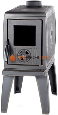 Печь-камин Fireway Zeige патина бронза