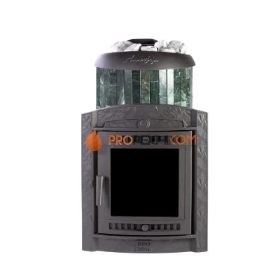 Печь банная «Атмосфера L» в ламелях «Змеевик»