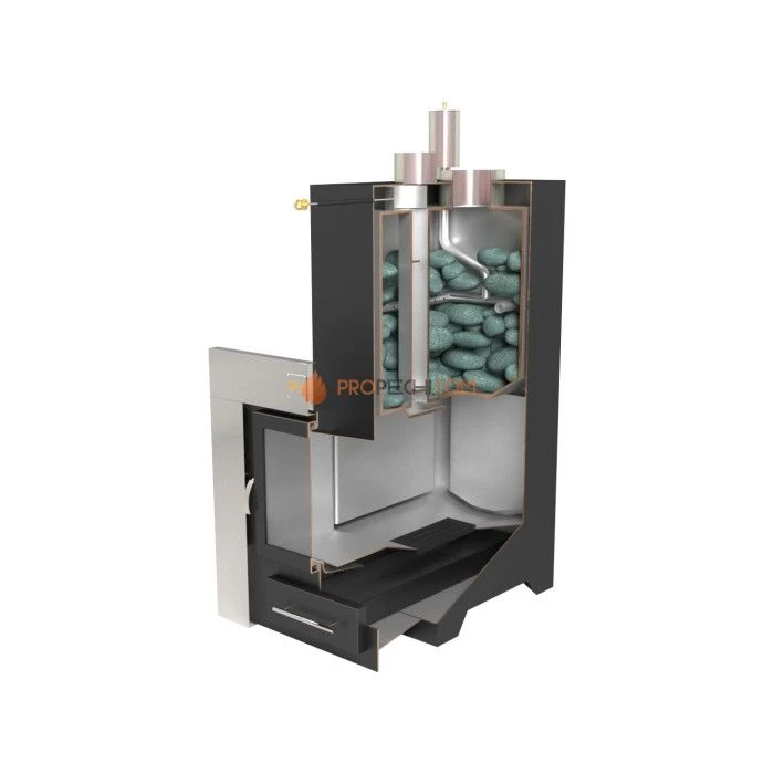 Дровяная печь для бани ИзиСтим Геленджик