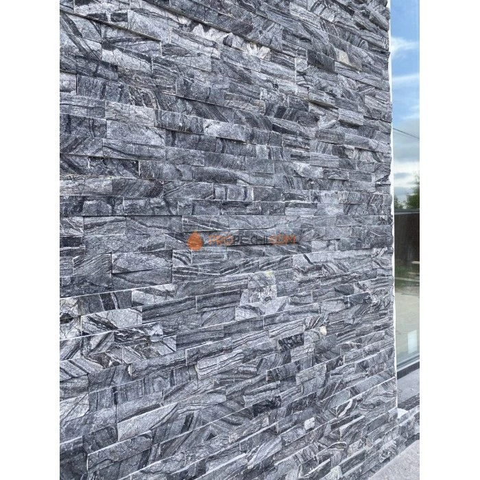 Панель Неоклассик мрамор древесный серый (600х150мм) упак. (6шт/0,54м2)