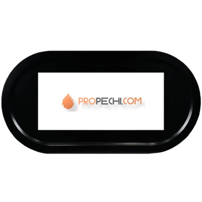 Портал Royal Flame Ellips - Черный (ширина 1450 мм)